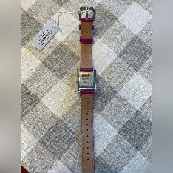 Coach Leather Watch NWT - Picture 8 of 9
